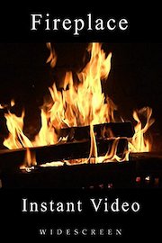 Fireplace Instant Video : Natural Wood Burning Fire