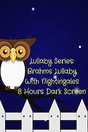 Lullaby Series Brahms Lullaby with nightingales 8 hours dark screen