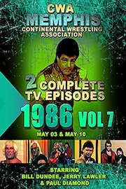 CWA Memphis Wrestling 2 Complete TV Episodes 1986 Vol 7