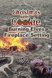 Christmas with Cookie: Burning Elves Fireplace Setting