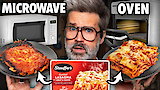 Microwave vs. Oven Taste Test