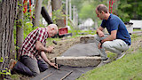 Lead Testing, Hillside Steps