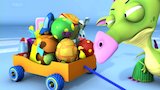 A Slide / Basketball / Toy Wagon