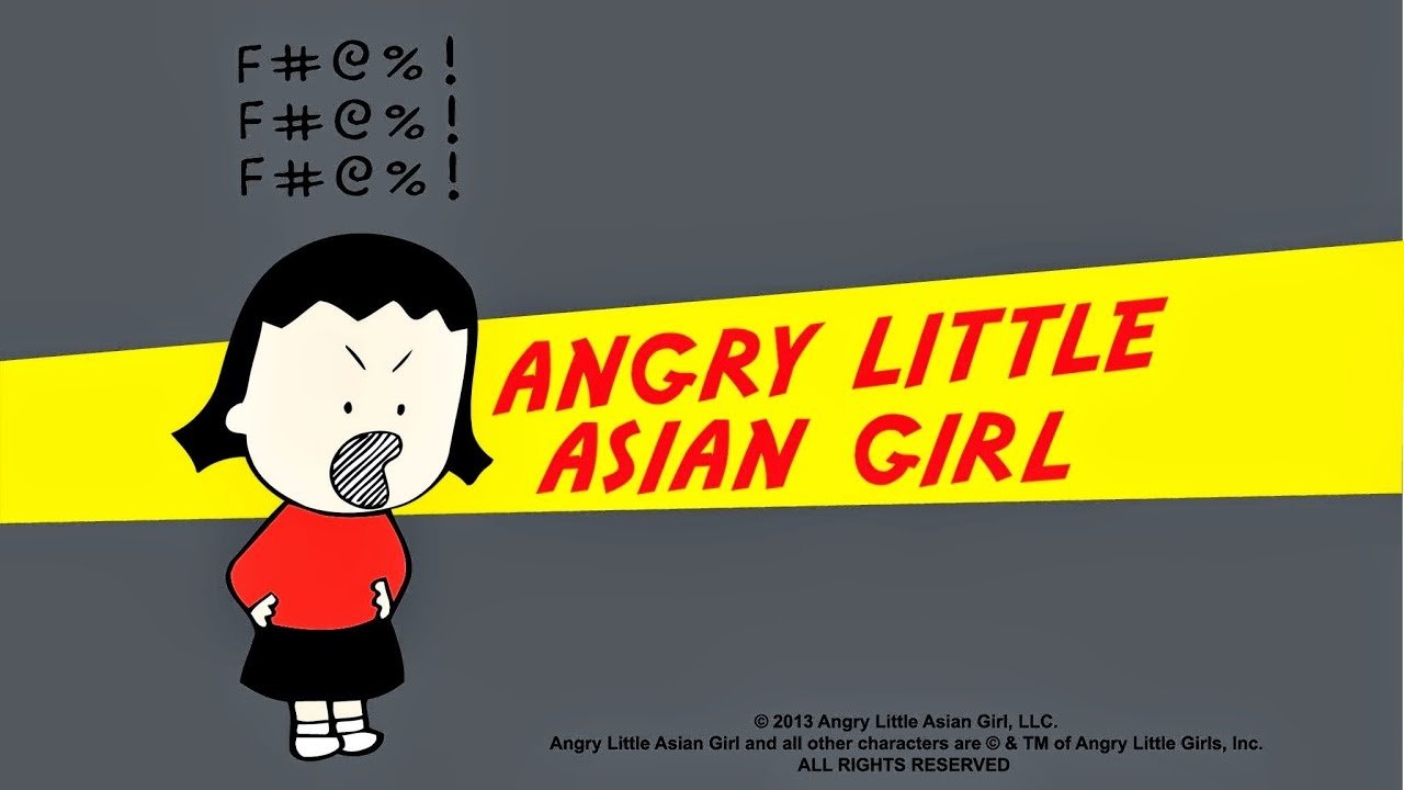 Angry Little Asian Girl