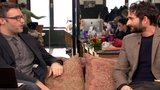 Jay Duplass Josh Gad and Sara Shepard