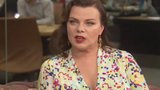 Debi Mazar and Author John Green With Halston Sage