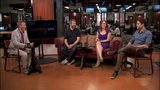 Judd Apatow Bill Hader Vanessa Bayer Denis Leary and Liz Gillies