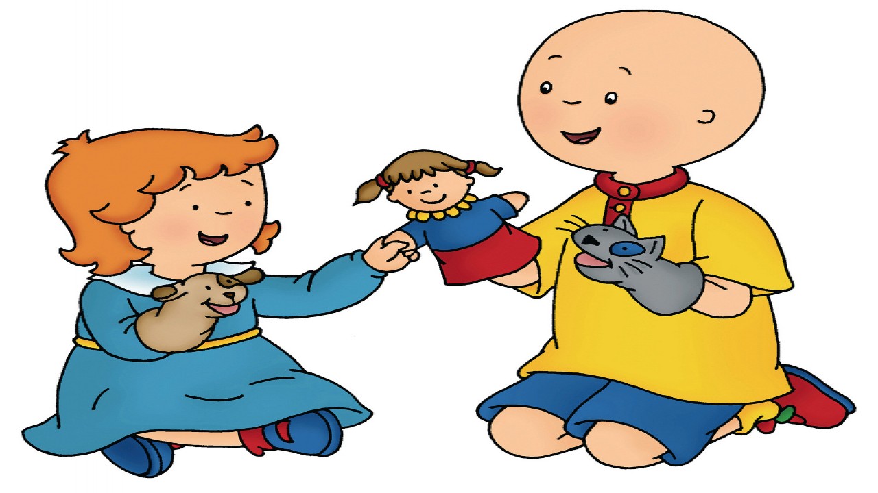 Caillou Pretends