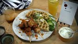 Chicken n'F'n Waffles