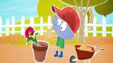 Acompaña a Mick a plantar y a regar una flor. | Mick sale de excursión - Â¿qué debe llevar?