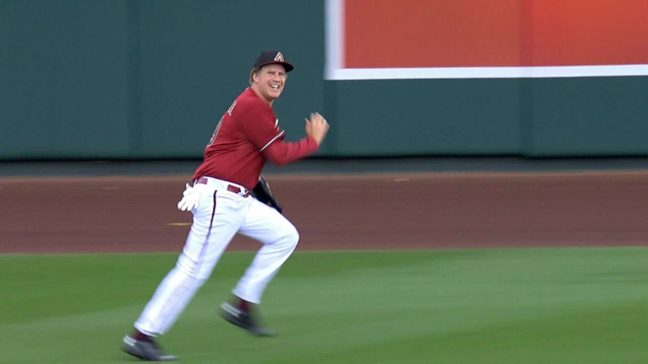 Ferrell Takes the Field