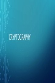 Cryptography
