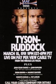 SCB30: Tyson vs. Ruddock l