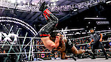 New NXT Women's Champion Lola Vice celebrates her title win