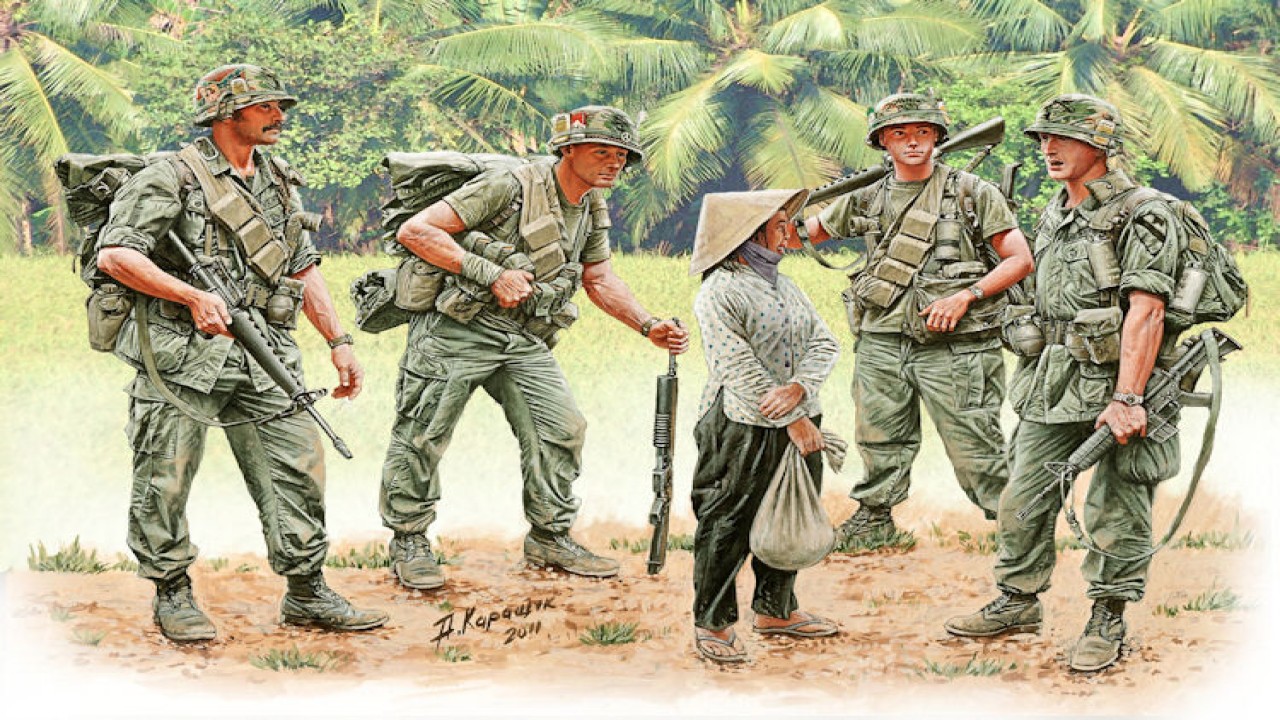 U.S. Marines In Vietnam