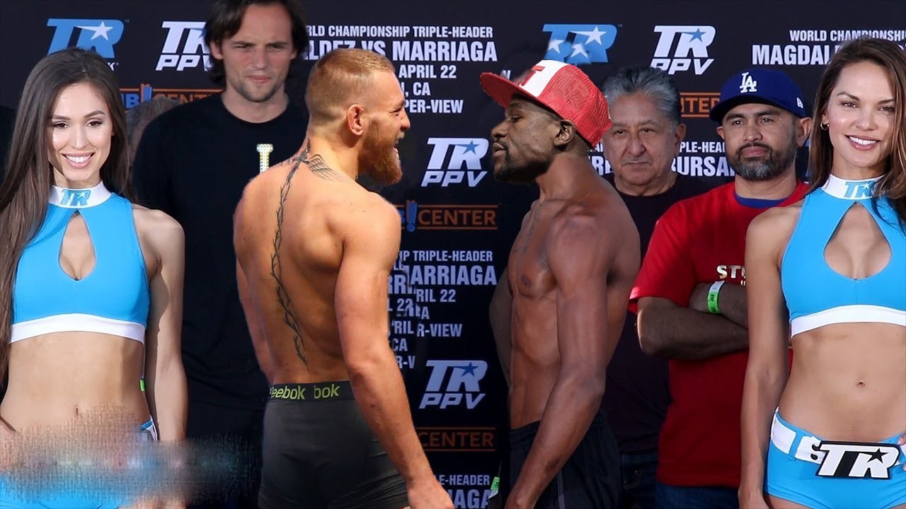 WEIGH-IN LIVE: Mayweather vs. McGregor