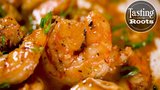 BBQ Butter Shrimp and Grits