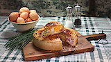 Egg and Bacon Pie