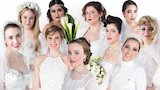 Engagement Rings and Wedding Dresses from the Last 100 Years
