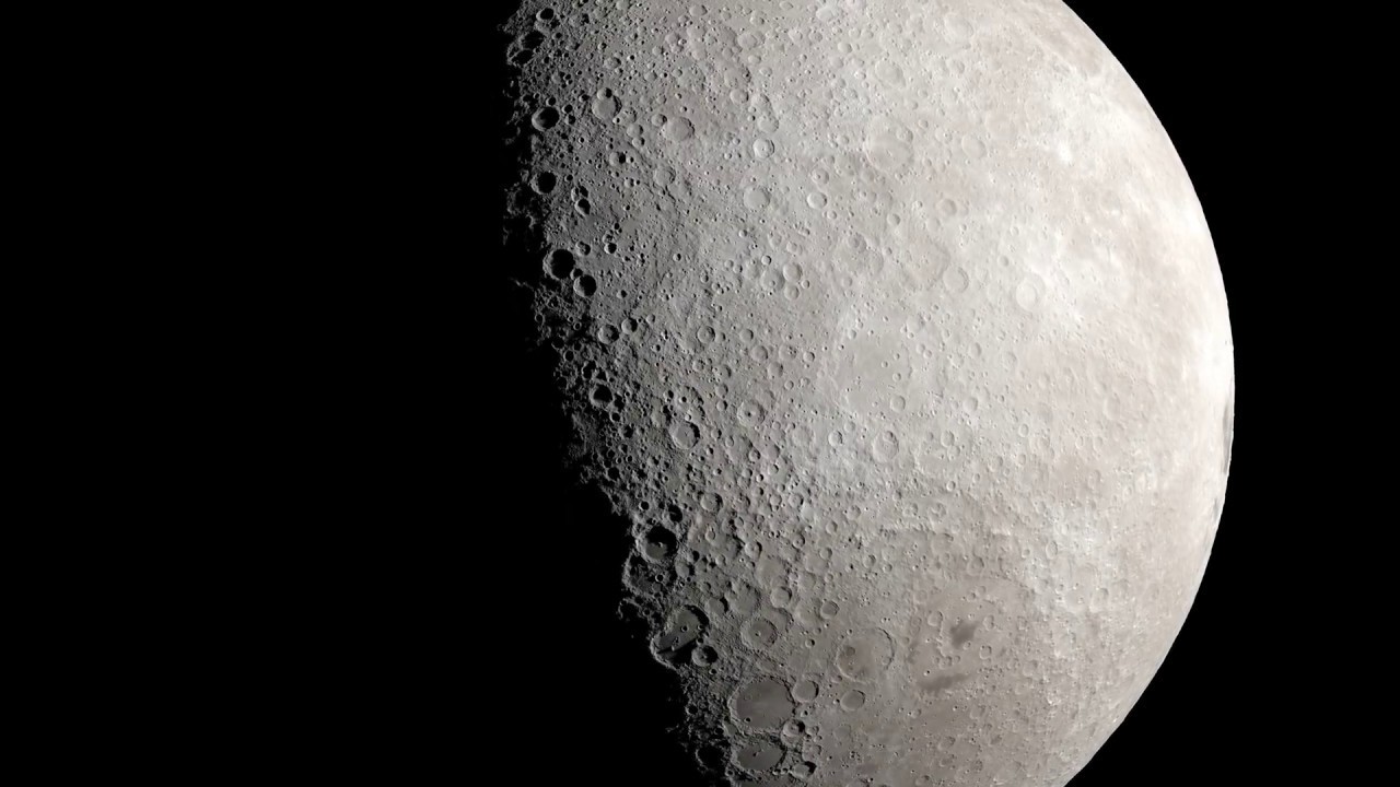 Clair de Lune 4K Version - Moon Images from NASA's Lunar Reconnaissance Orbiter