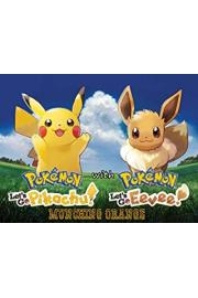 Pokemon Let's Go Pikachu & Eevee with Munching Orange