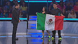 La Bandera Mexicana en Alto