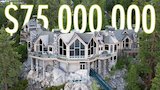 Inside a $75M Lake Tahoe Mansion with a Hillside Tram