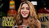 Shakira Howls Like a She-Wolf While Eating Spicy Wings