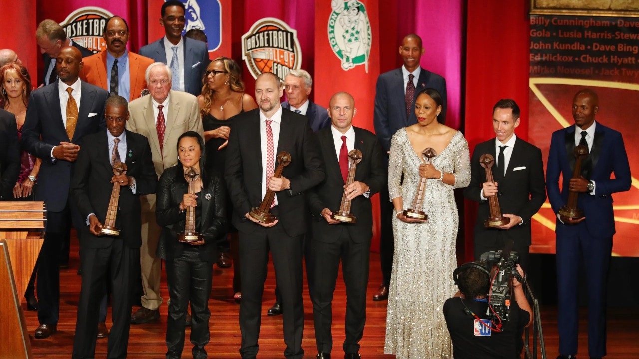 Basketball Hall of Fame Enshrinement Ceremony