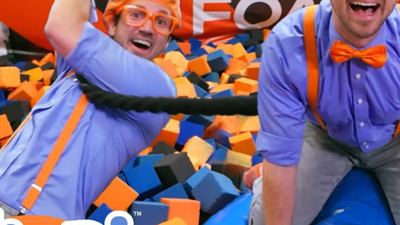 Blippi's Ultimate Bounce House Challenges