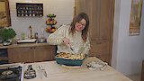 Green and White Lasagne