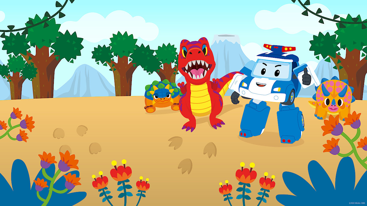 Robocar POLI Dinosaur Song